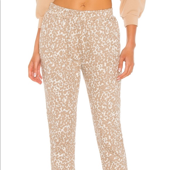 BB DAKOTA Steve Madden I Want it Cat Way Joggers in Camel - Picture 2 of 6